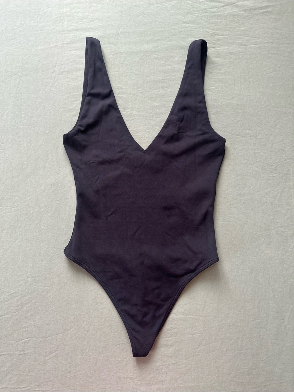 Babaton Black Deep V One-Piece